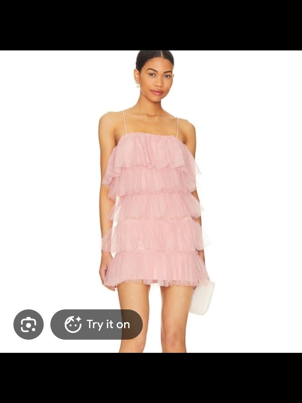 Pink Lily Pink Tiered Ruffle Mini Dress